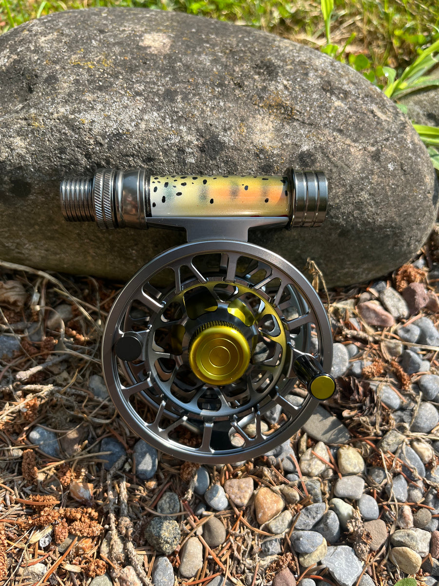 7 weight fly rod and reel combo Kylebooker Fly Fishing Combo Kit 3/4/5/6/7/8 Weight Starter Fly Fishing Rod and Reel Kit with One Travel Case Combo-8'/4wt/4sec main image 1