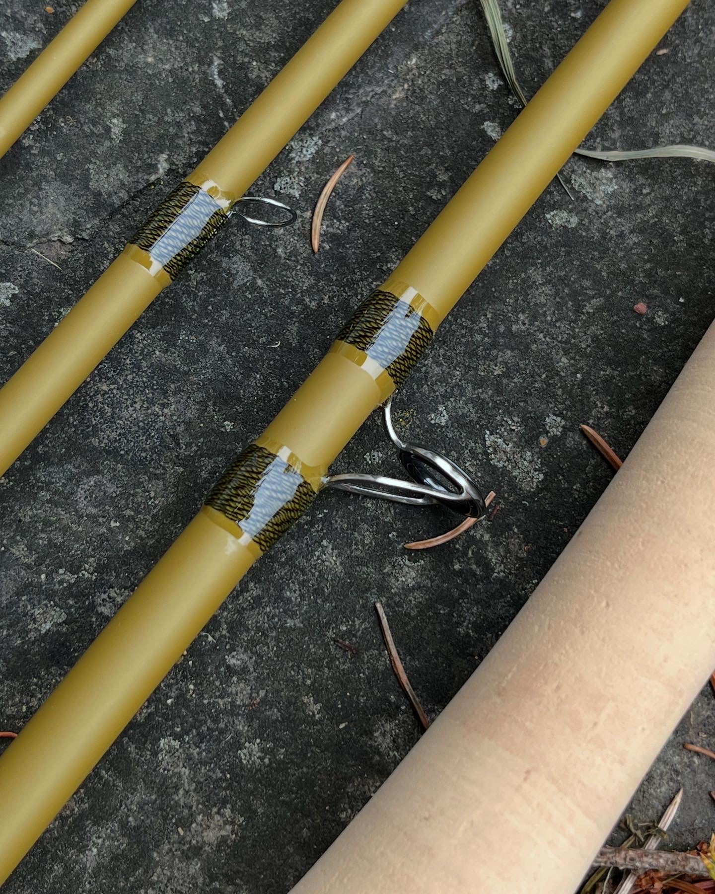 The TOAD re-enforced butt section S-Glass Fly Rod – JP Ross Fly Rods ...
