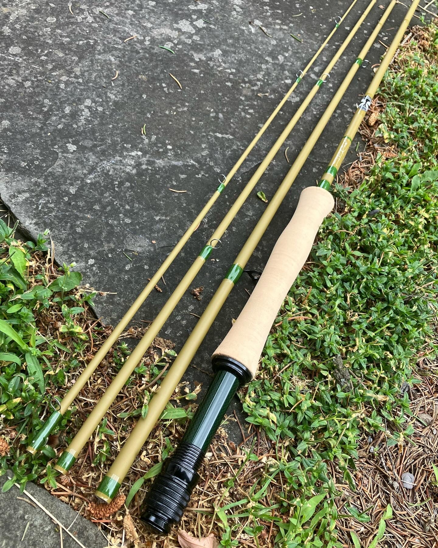 The TOAD re-enforced butt section S-Glass Fly Rod – JP Ross Fly Rods ...
