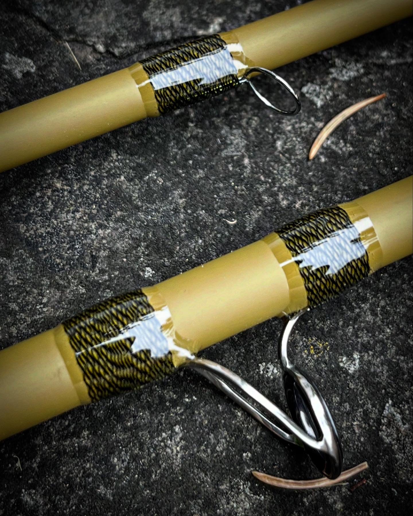 The TOAD re-enforced butt section S-Glass Fly Rod – JP Ross Fly Rods ...