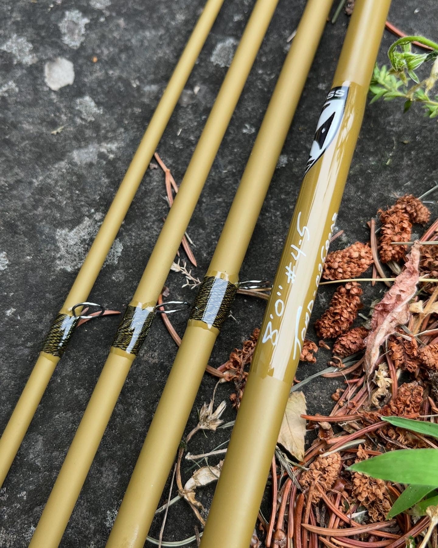 The TOAD re-enforced butt section S-Glass Fly Rod – JP Ross Fly Rods ...