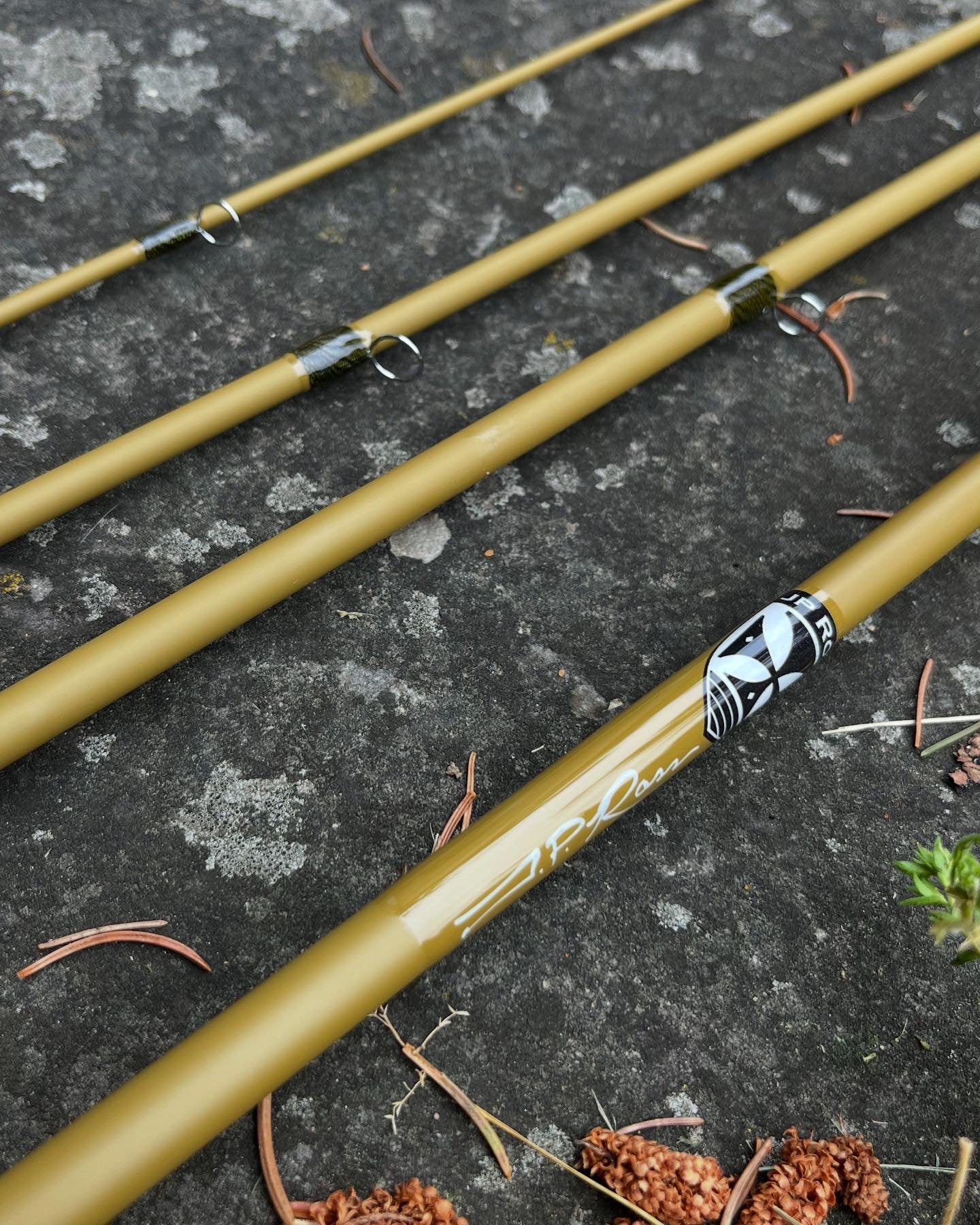 The TOAD re-enforced butt section S-Glass Fly Rod – JP Ross Fly Rods ...