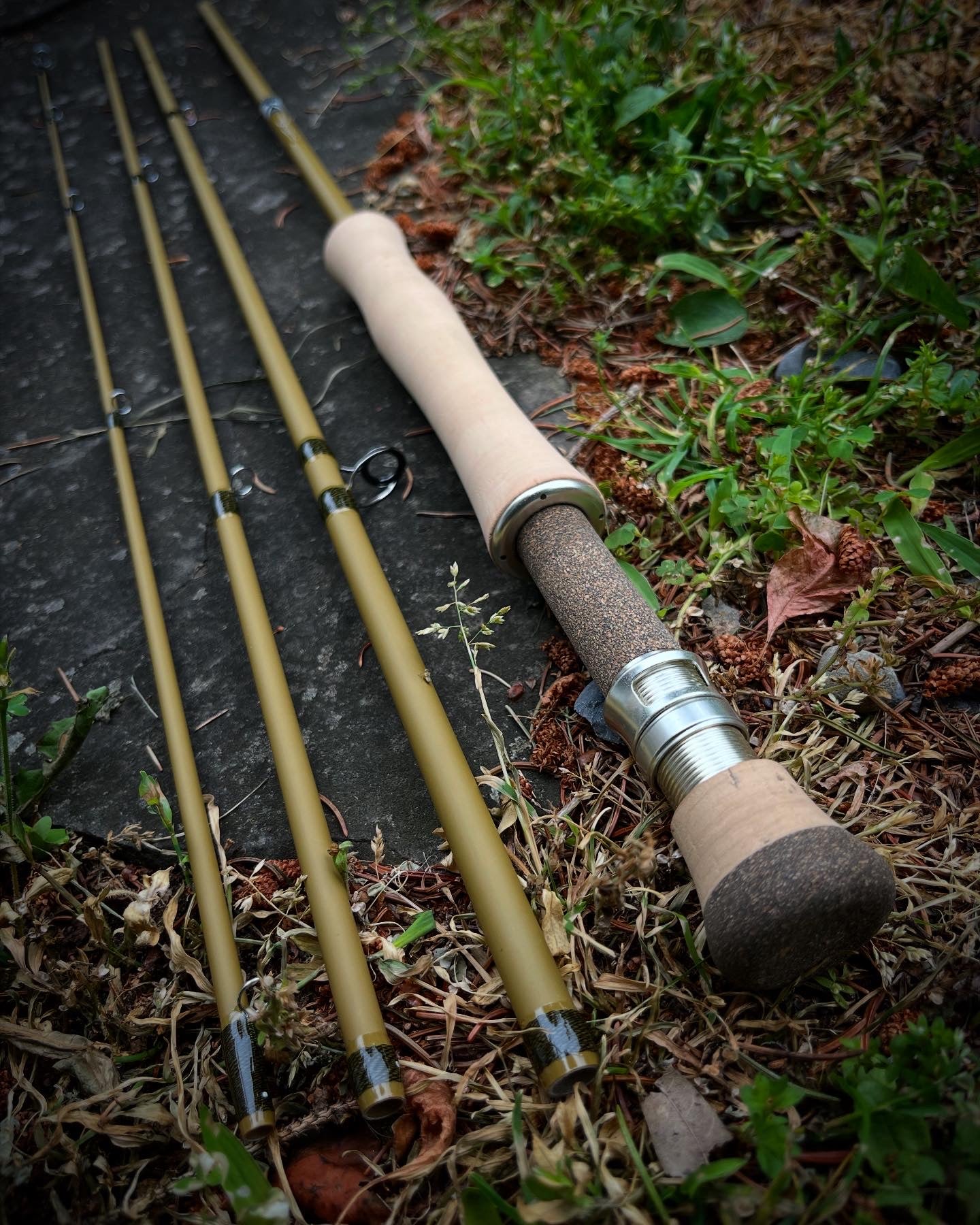 The TOAD re-enforced butt section S-Glass Fly Rod – JP Ross Fly Rods ...