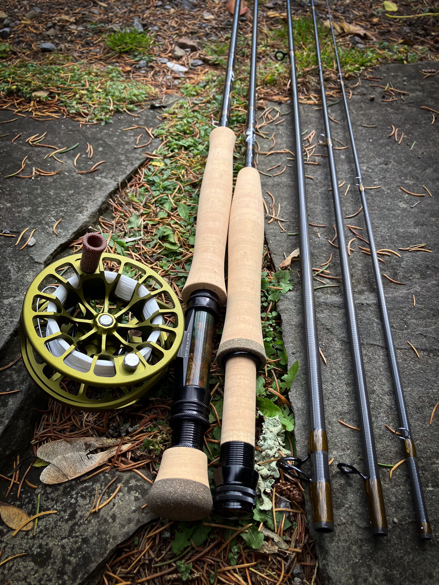 Peacemaker 10'6 4 wt. 4 pc. & 8'0 3-4 wt. 3 pc. 2 rods in one