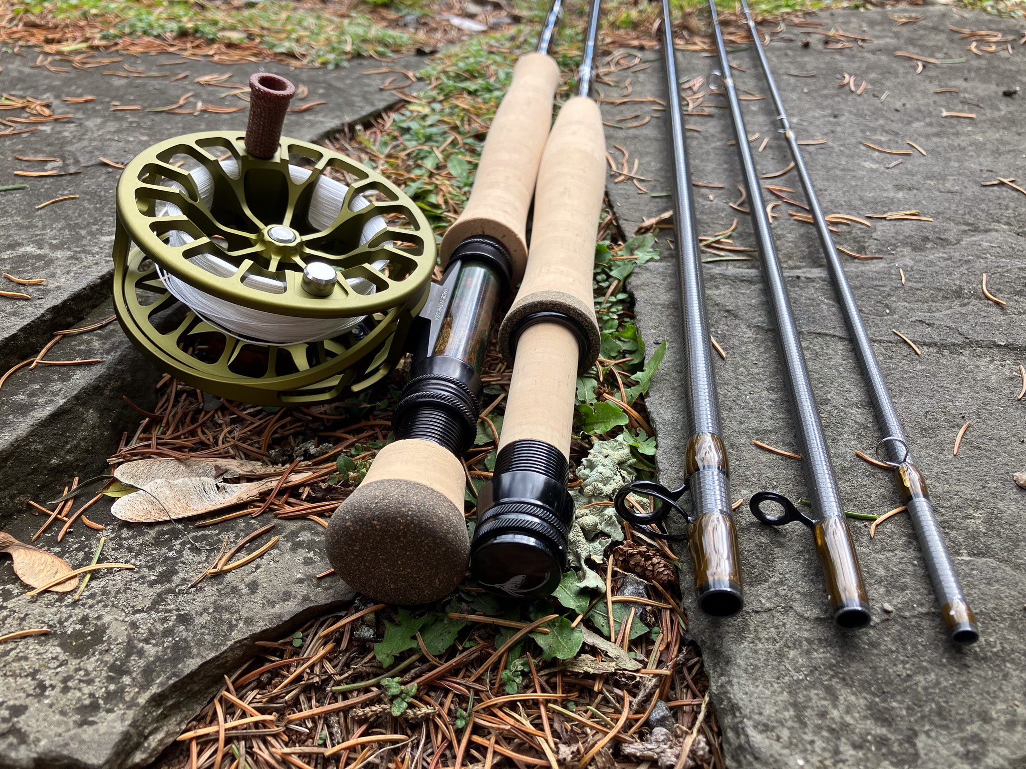 Peacemaker 10'6" 4 wt. 4 pc. & 8'0" 3-4 wt. 3 pc. 2 rods in one. Choose options below.