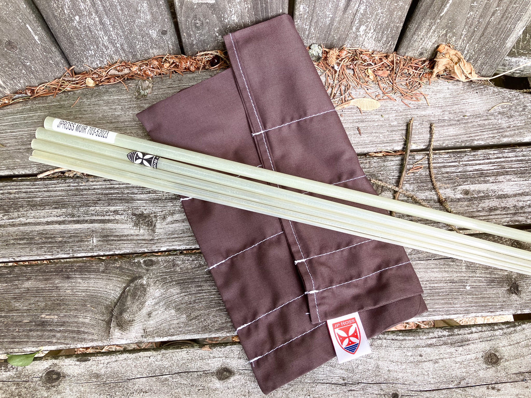 The MUIR series. small stream 7 foot 3 weight fiberglass