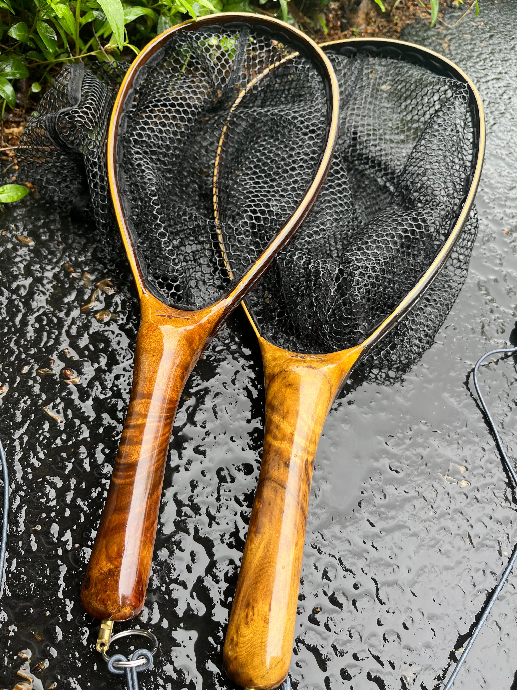 Nirvana Wood Handle Net size small and mini – JP Ross Fly Rods & Co. Outdoors