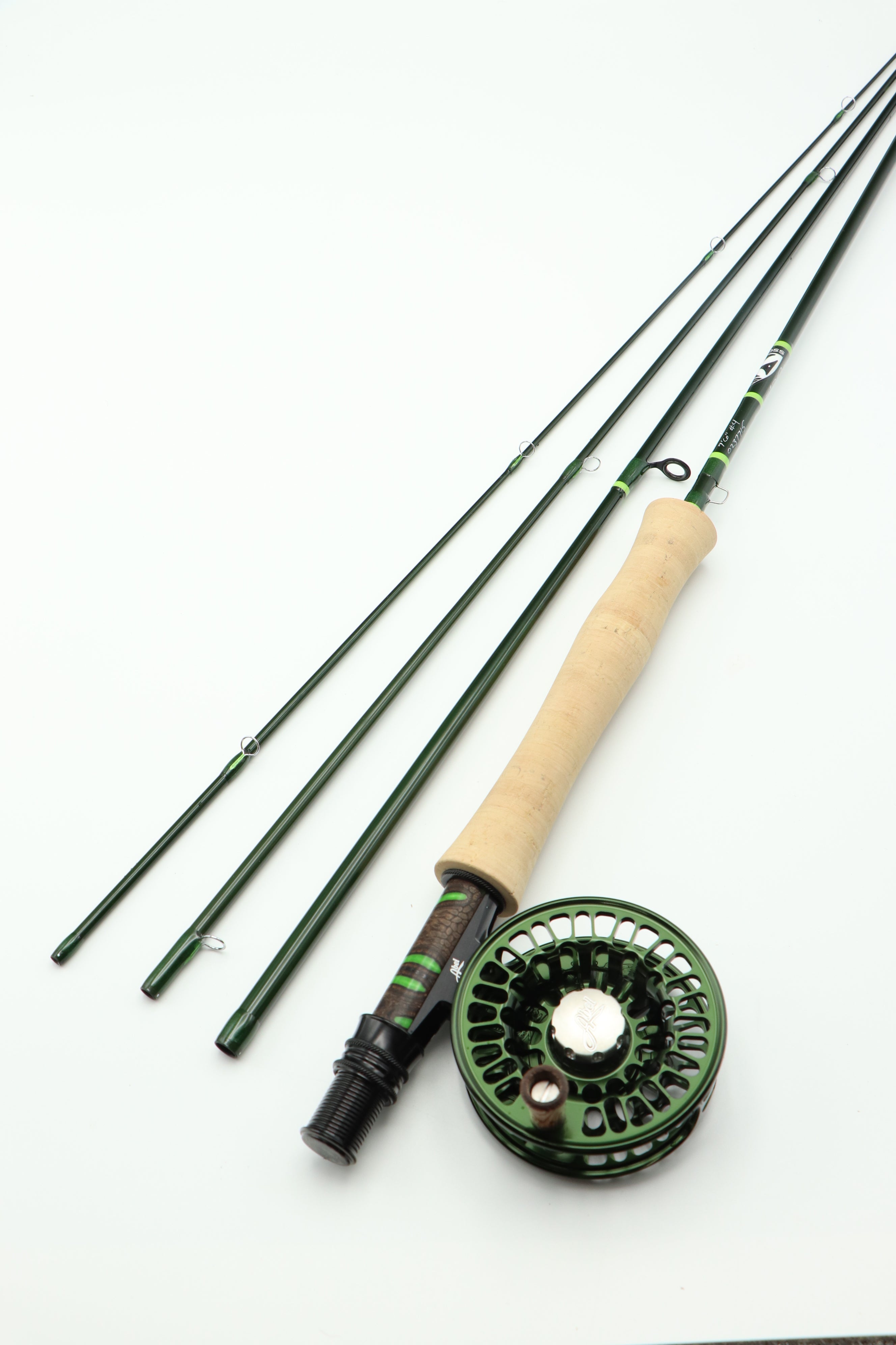 Shu-Fly Ultra-Travel 4 Fly Fishing Rod (6-Piece), Black, 7-Feet x