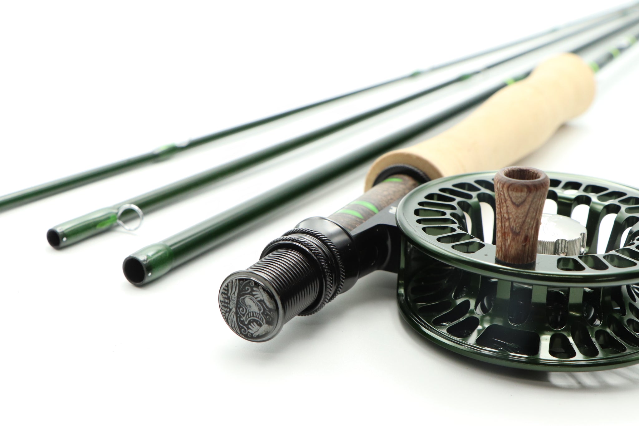 Coherence 7 foot 6 inch 4 weight 4 piece combo – JP Ross Fly Rods & Co. Outdoors