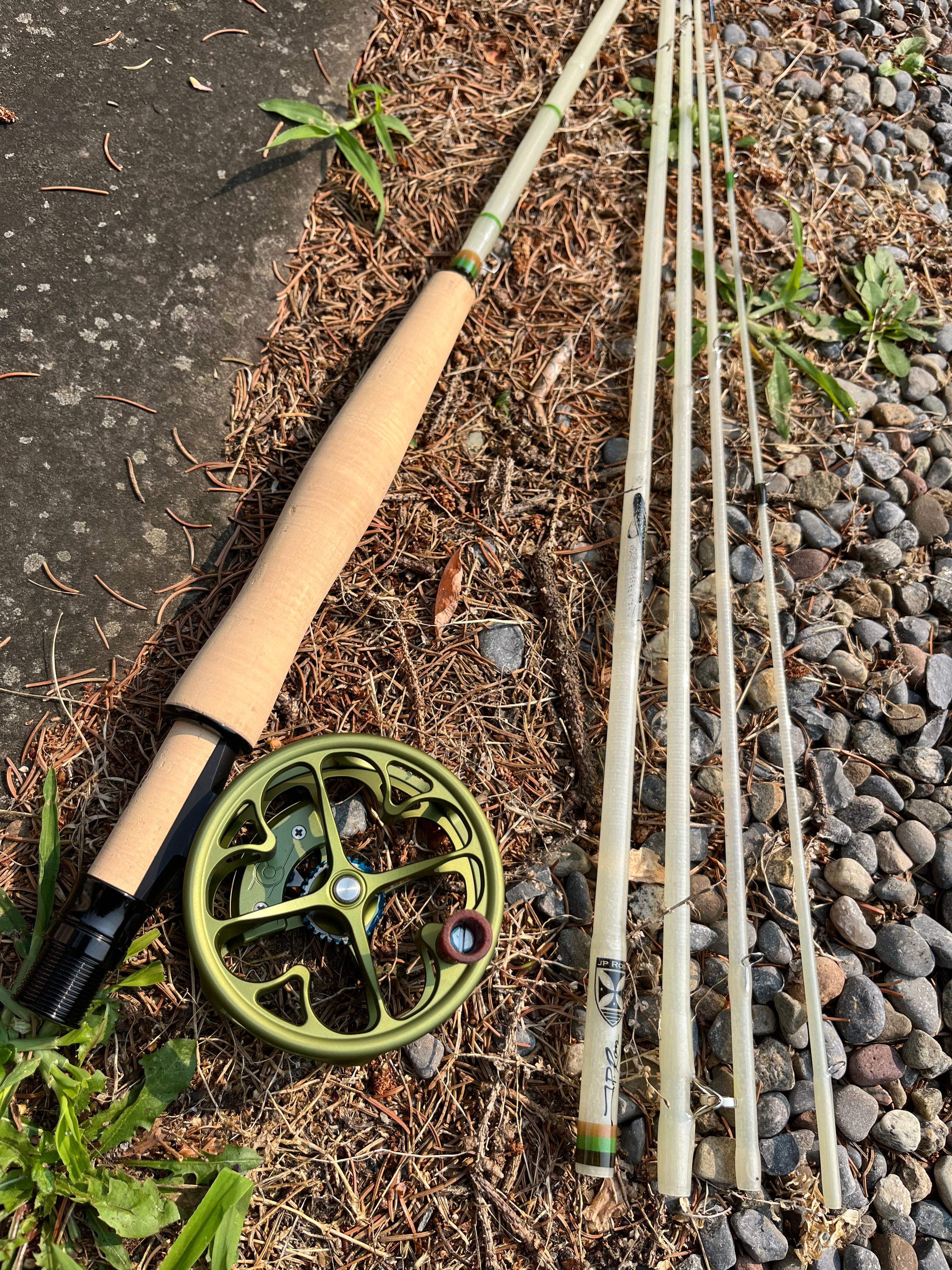 Muir 7 foot 3 weight 5 piece pack rod, EARTHTONE theme. – JP Ross Fly Rods & Co. Outdoors Muir 7 foot 3 weight 5 piece pack rod, EARTHTONE theme. – JP Ross Fly Rods & Co. Outdoors