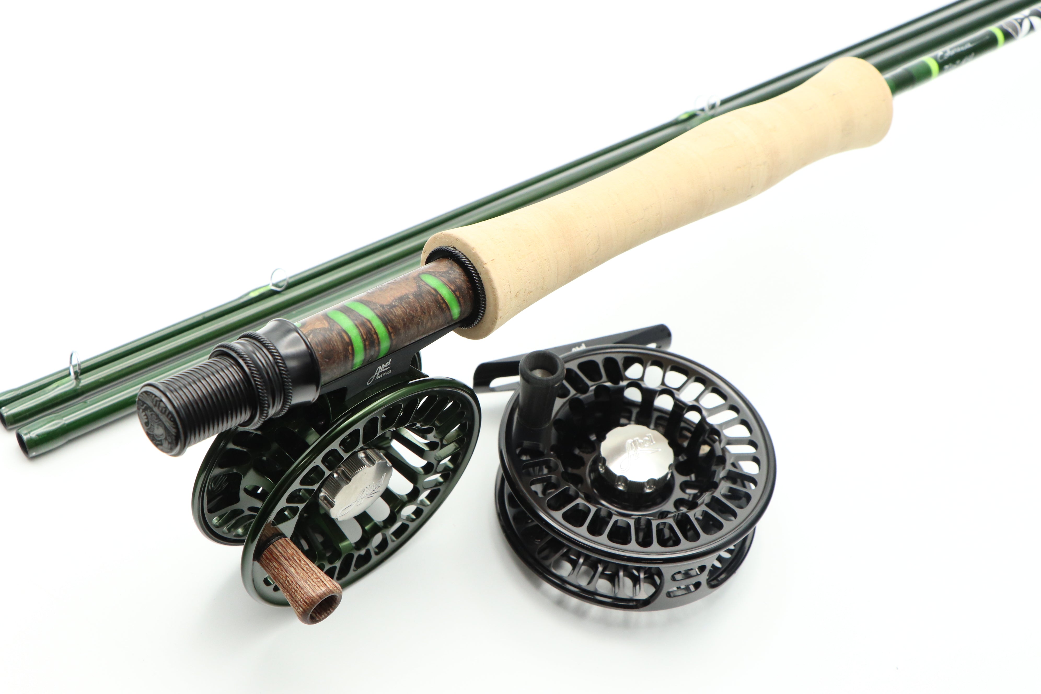 Shu-Fly Ultra-Travel 4 Fly Fishing Rod (6-Piece), Black, 7-Feet x
