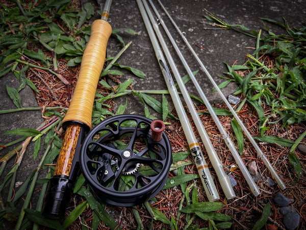 Muir Glass pack rod 7 foot 3 weight 5 piece, free custom upgrades, optional Rattan Grip