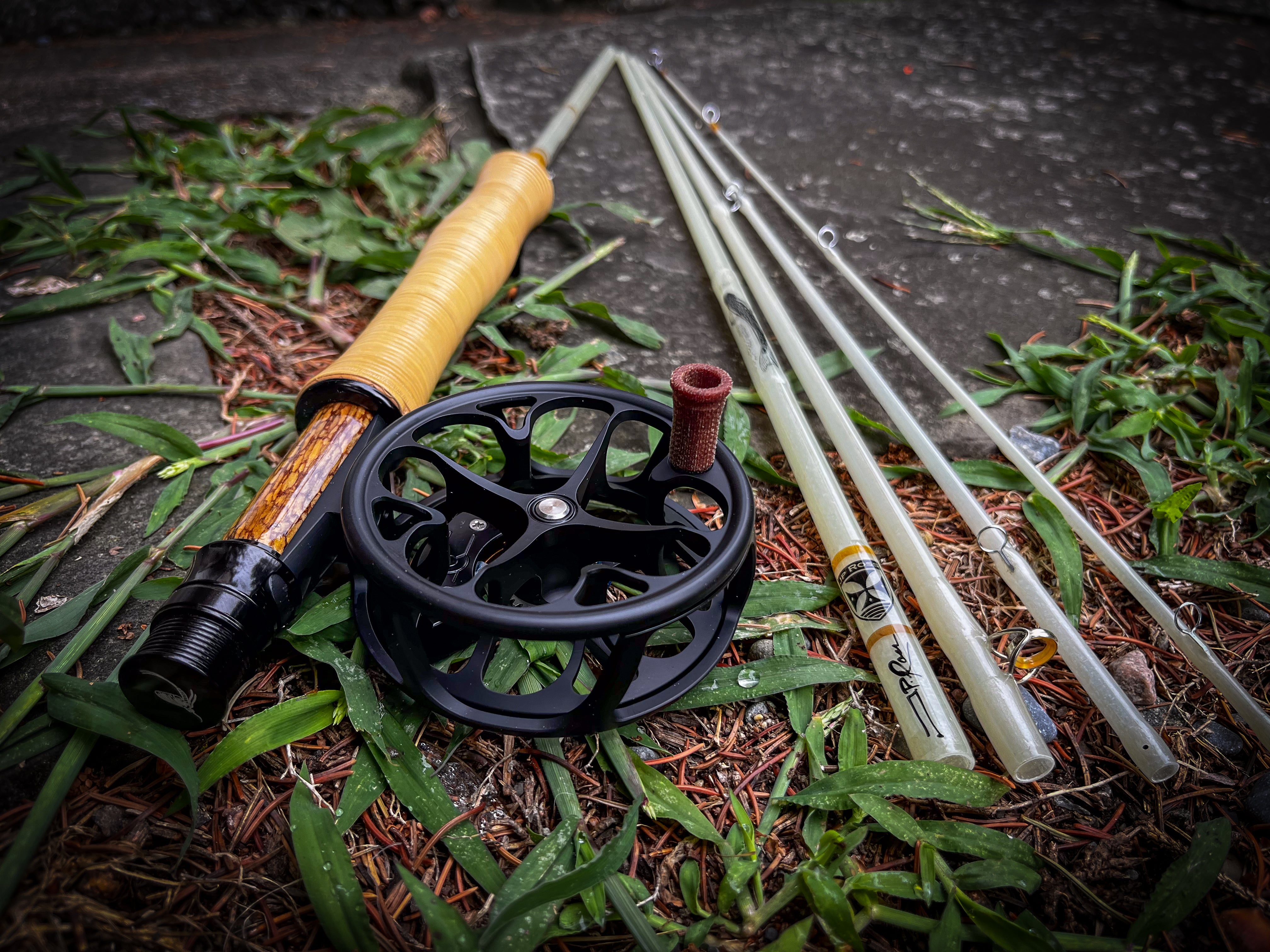 Pack Rods Muir Glass pack rod 7 foot 3 weight 5 piece, free custom upgrades, opt ...