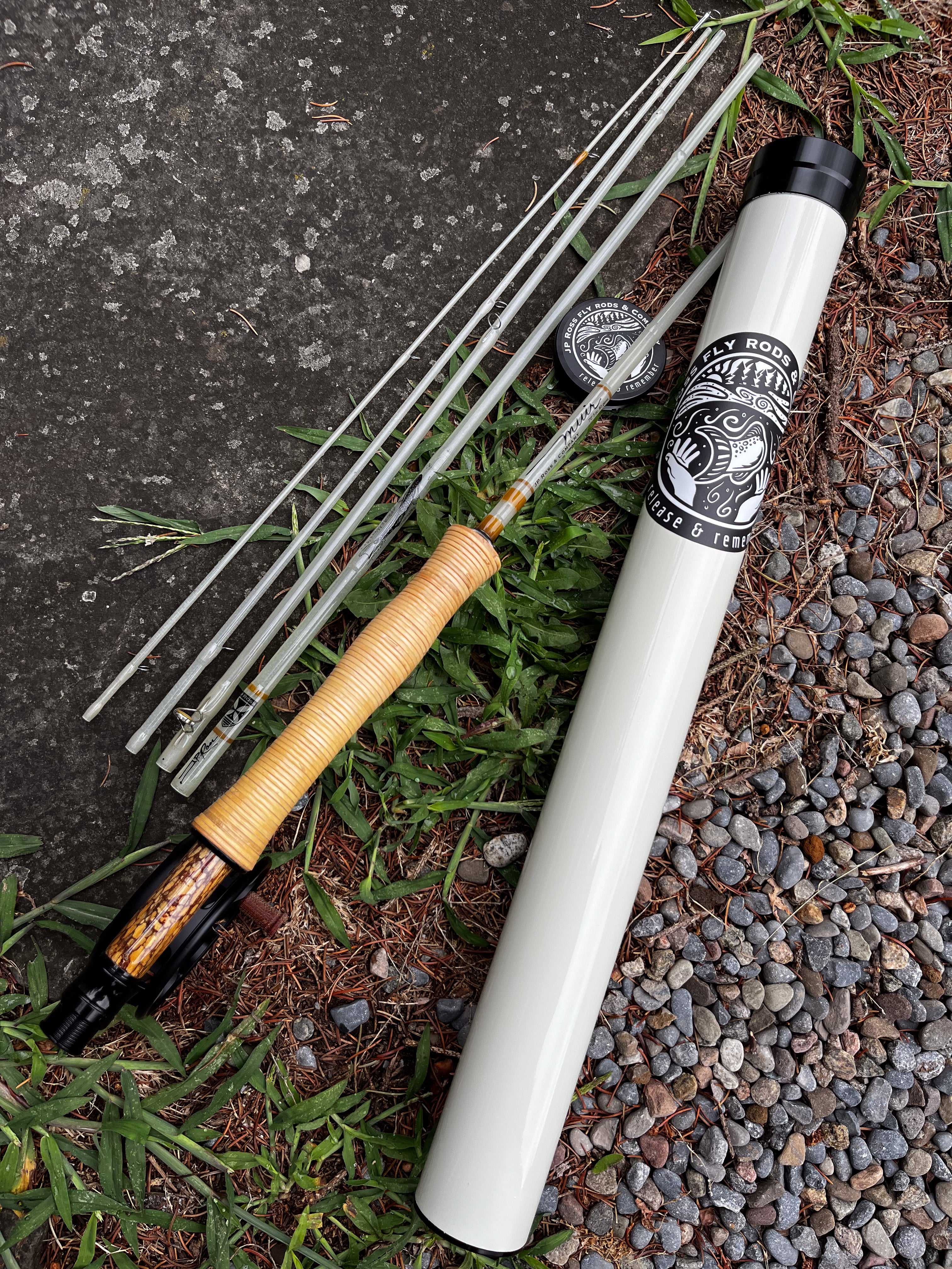 Rod Muir Muir Glass pack rod 7 foot 3 weight 5 piece, free custom upgrades, opt ...