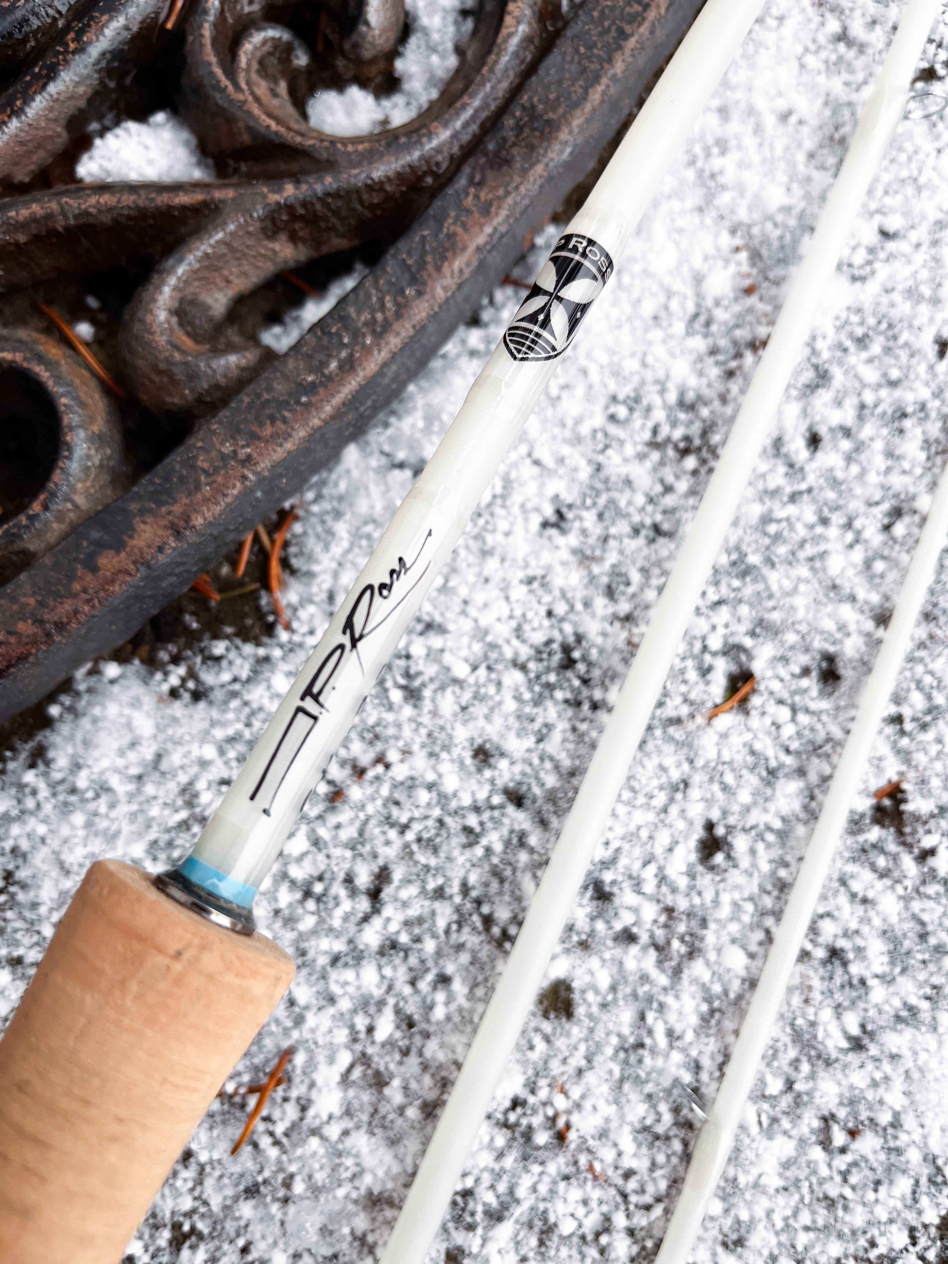 Rock Hopper Snow Glass Combo with Galvan Reel and Line – JP Ross Fly ...