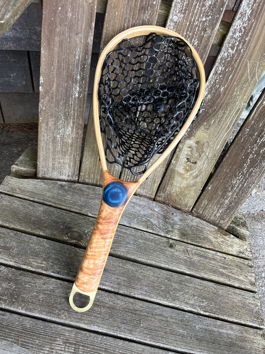 JP Ross Hellgrammite Net, by: Lanza Woodworks – JP Ross Fly Rods & Co ...