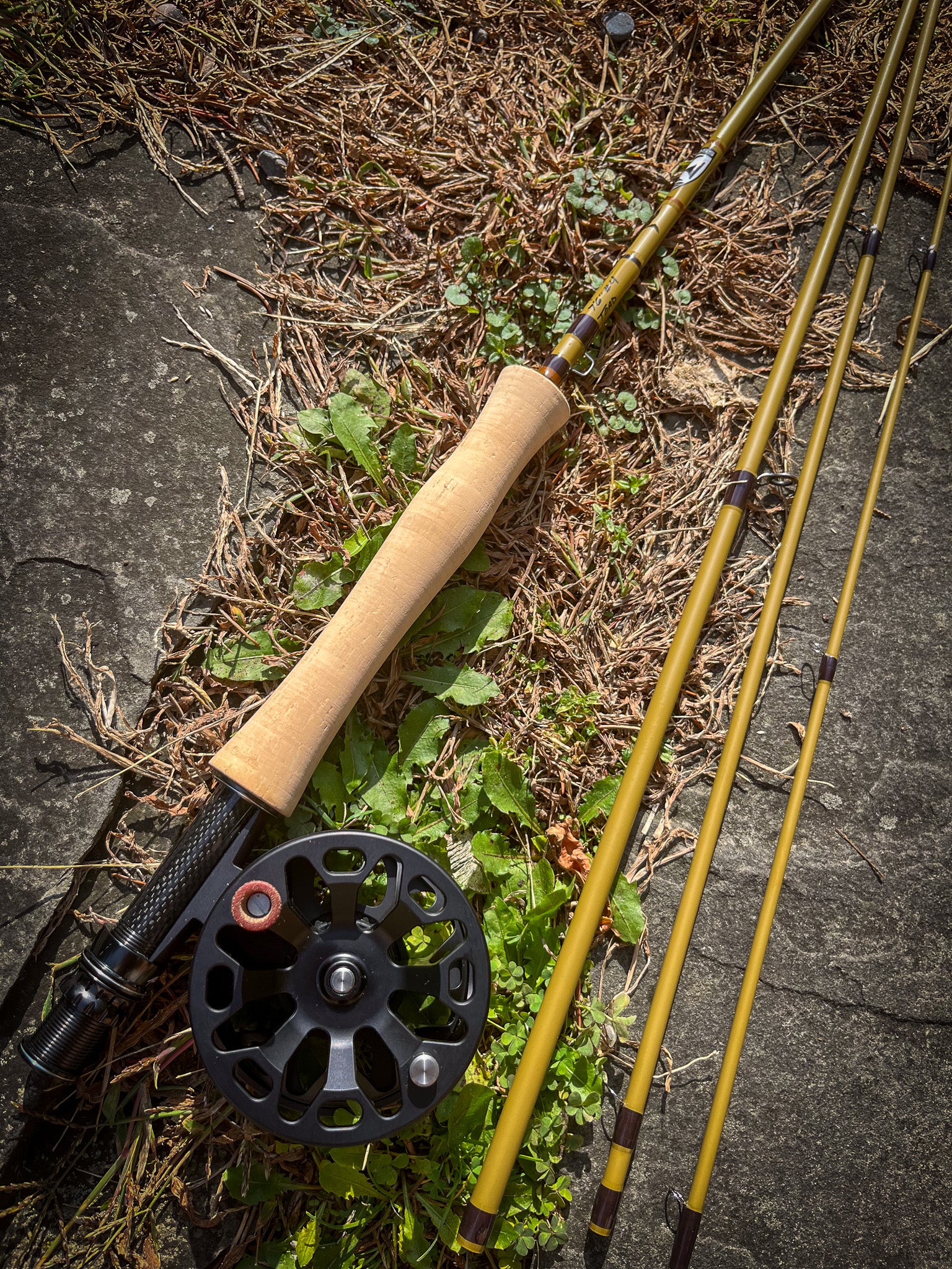 The TOAD re-enforced butt section S-Glass Fly Rod – JP Ross Fly Rods ...