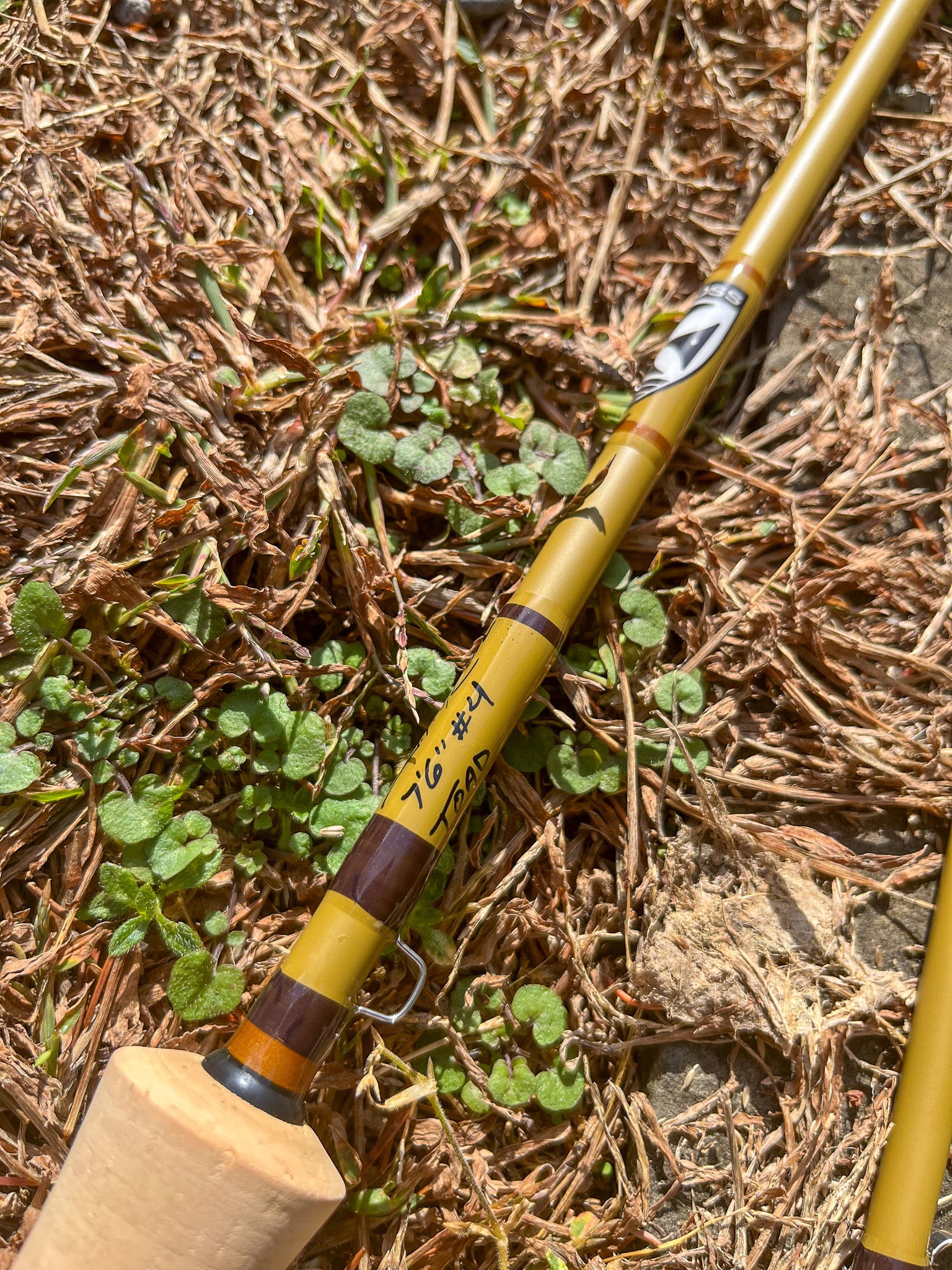 The TOAD re-enforced butt section S-Glass Fly Rod – JP Ross Fly Rods ...