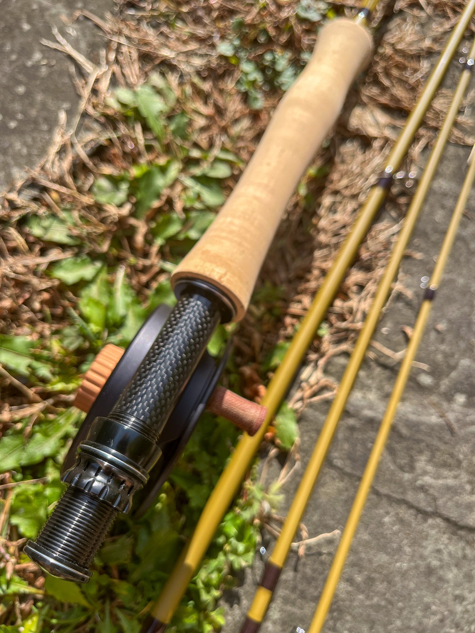 The TOAD re-enforced butt section S-Glass Fly Rod – JP Ross