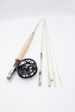 Muir Glass pack rod 7 foot 3 weight 5 piece turquoise 1 of 1