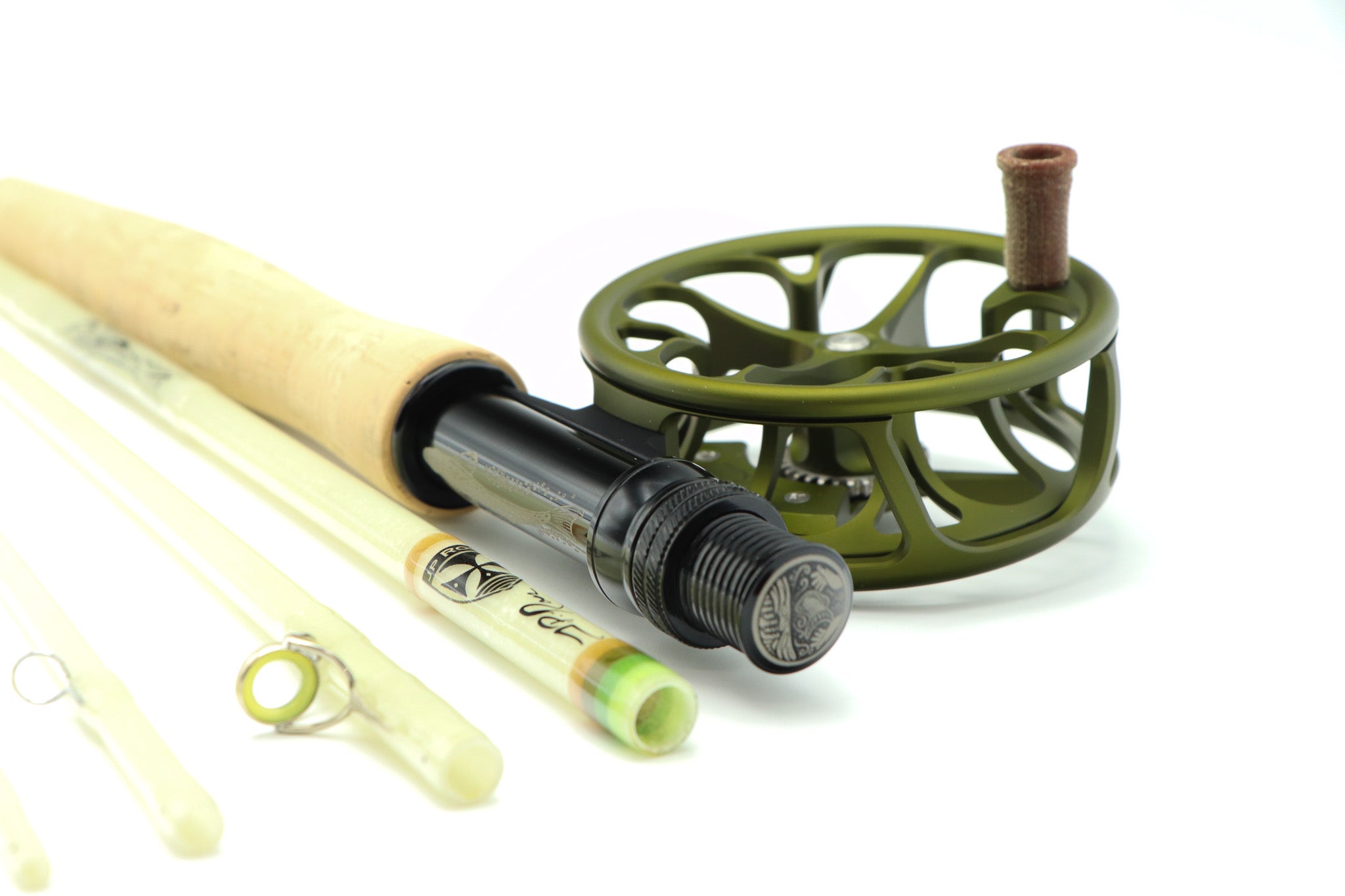 Rod Muir Muir 7 foot 3 weight 5 piece pack rod, EARTHTONE theme. – JP Ross Fly ...