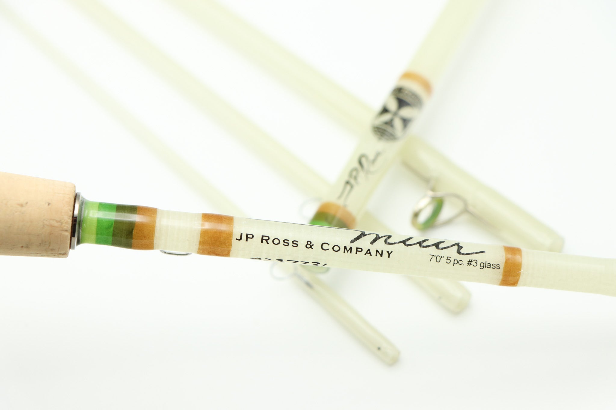 Rod Muir Muir 7 foot 3 weight 5 piece pack rod, EARTHTONE theme. – JP Ross Fly ...