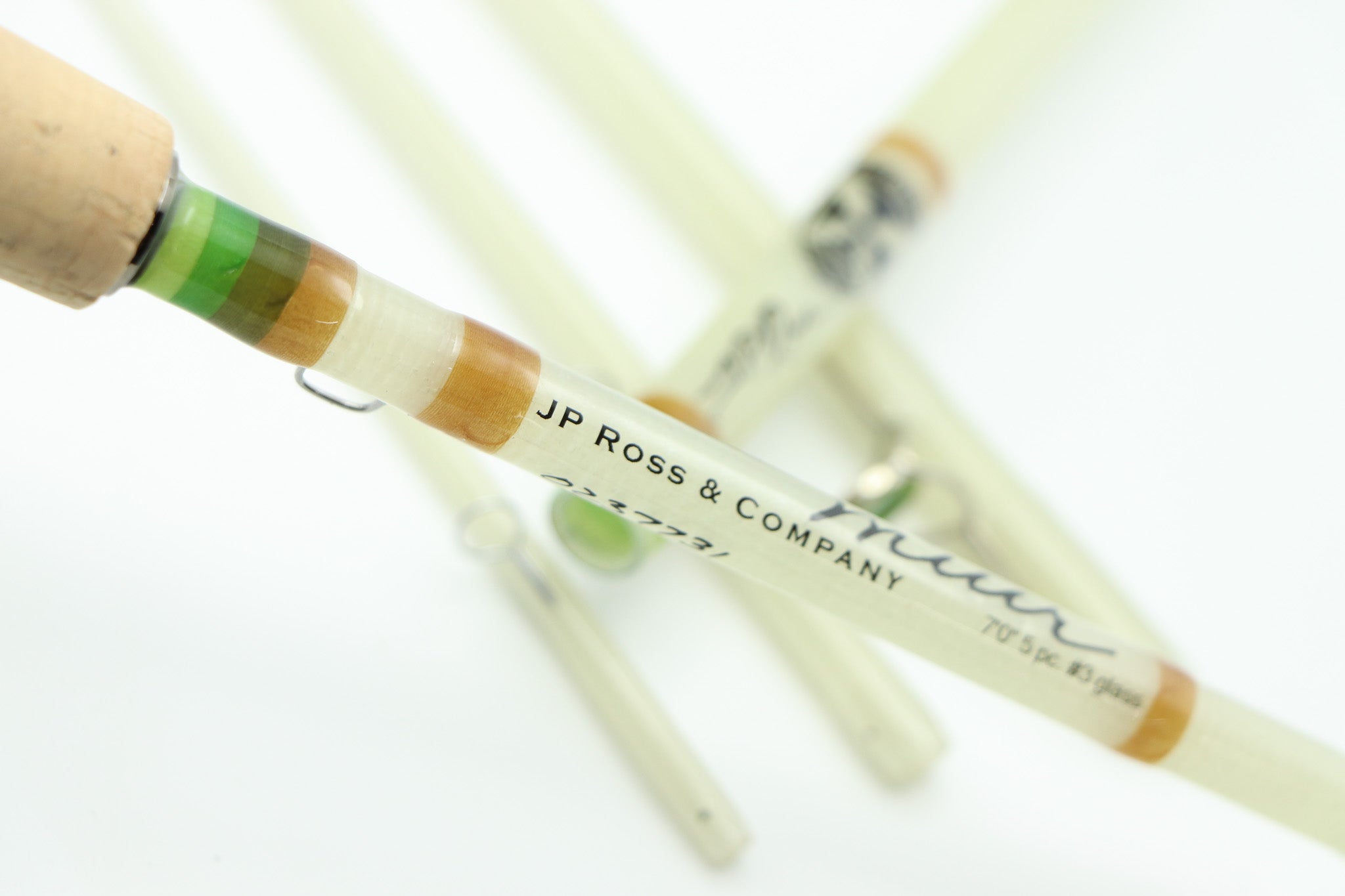 Rod Muir Muir 7 foot 3 weight 5 piece pack rod, EARTHTONE theme. – JP Ross Fly ...