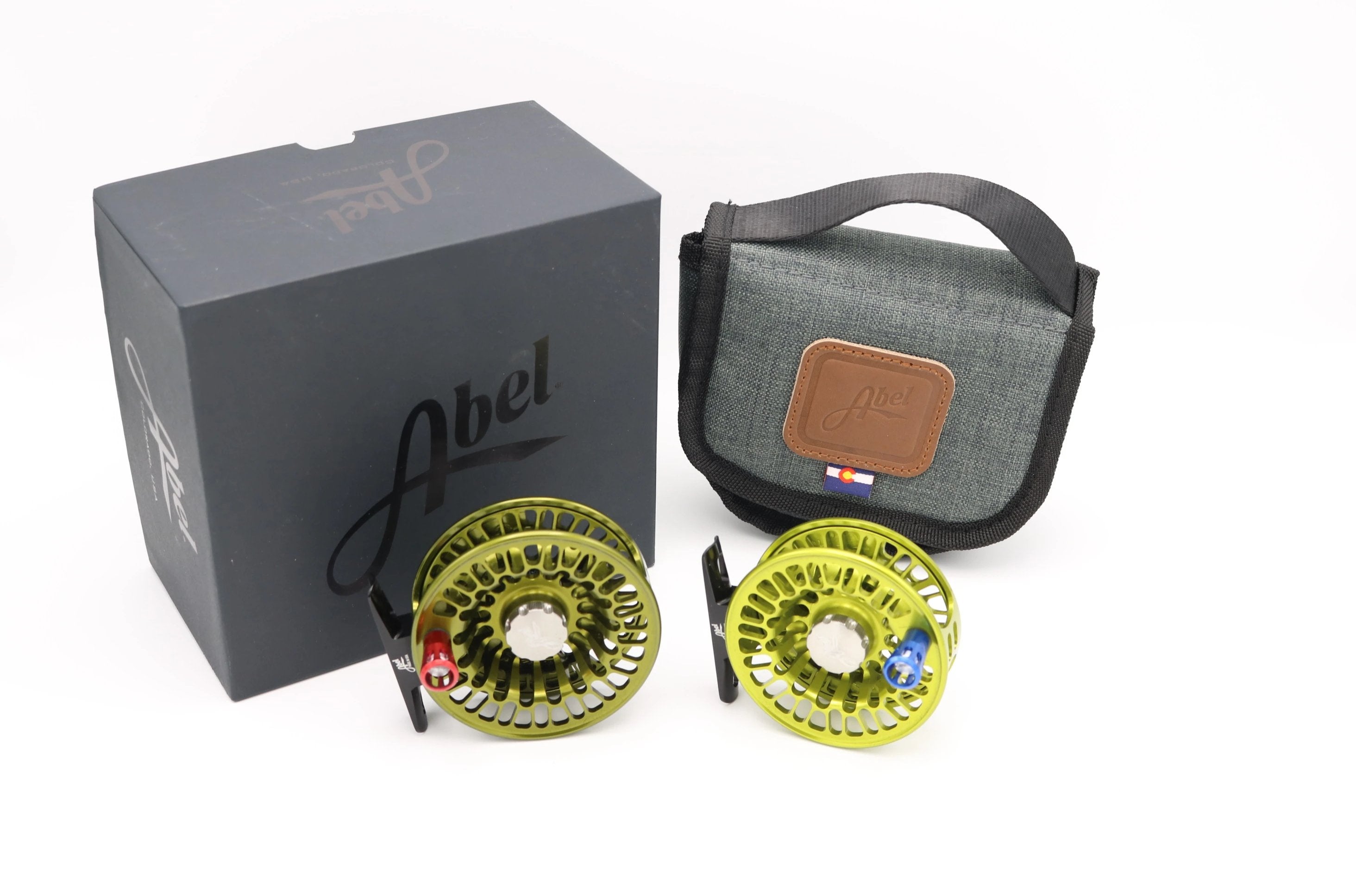 Abel TR Reel in multiple colors.