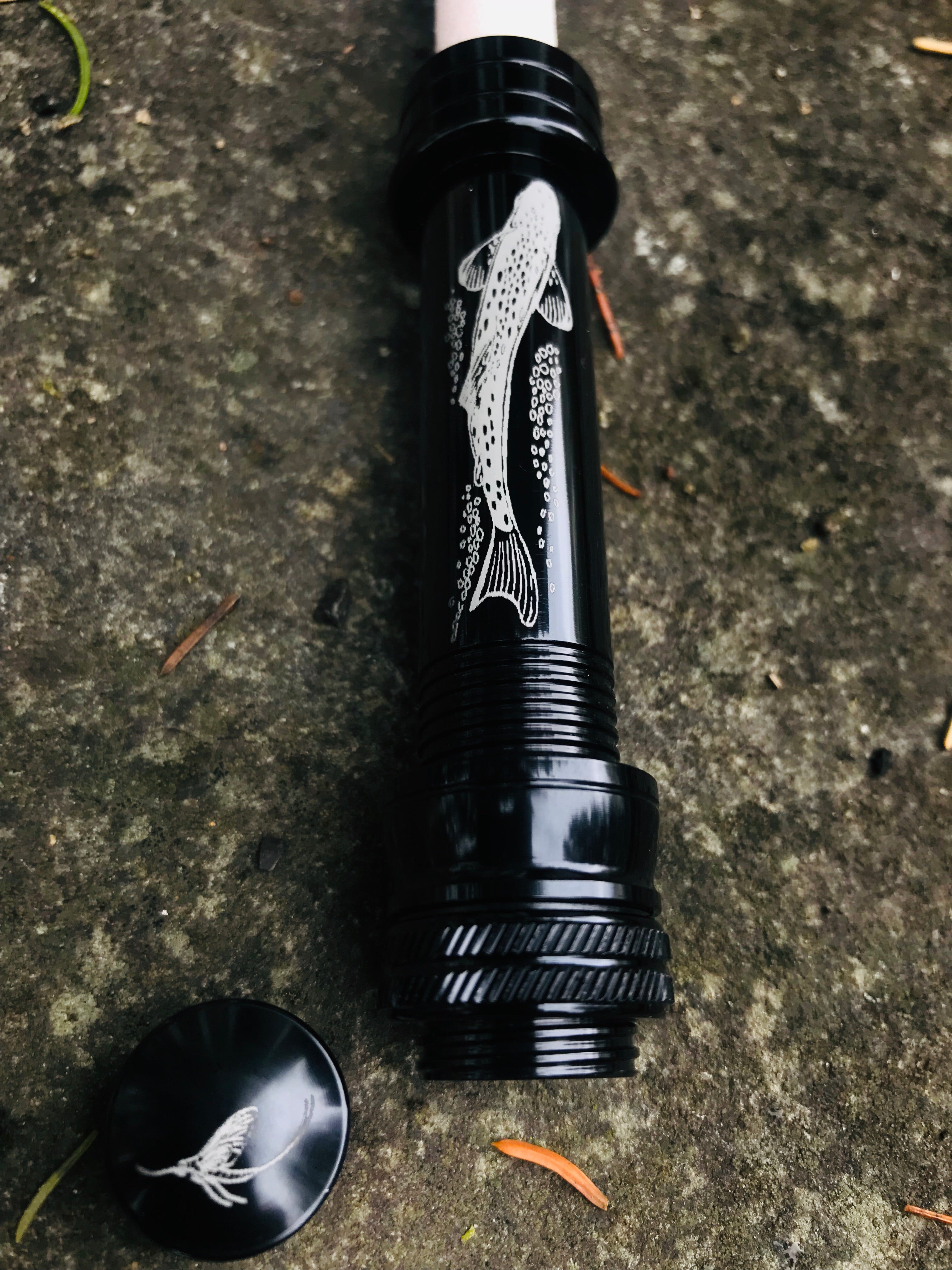 fish rod reel seat tang Black Zen Trout Reel Seat, as featured on the Muir, with Urethane Spac – JP Ross Fly Rods & Co. Outdoors