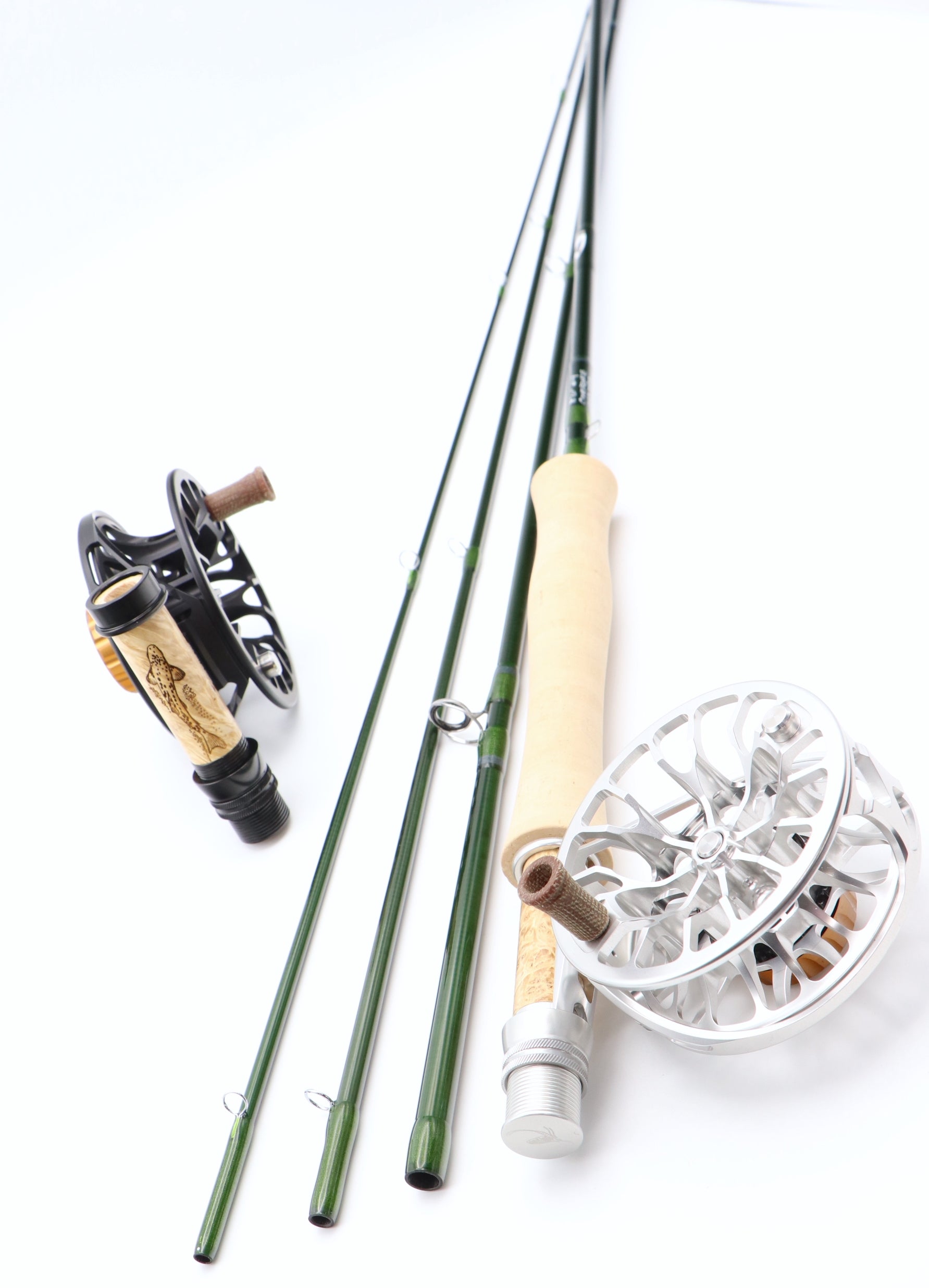 Coherence Fly Rod 4,5,6, model for freshwater, 4 piece Medium Fast