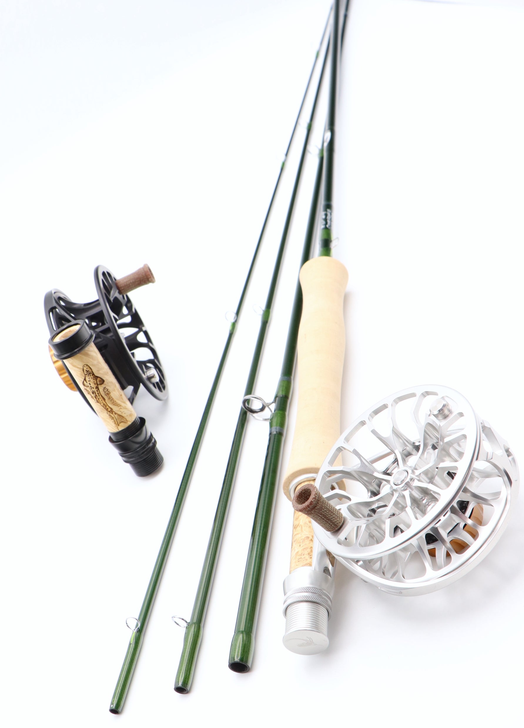 balanced fly rod and reel Orvis Encounter Outfit - 4Pc Fishing Rod Combo with Smooth Performance, Complete with Reel, Line, Backing, & Leader for Young Anglers, Olive and control without the premium price tag What does the rod and