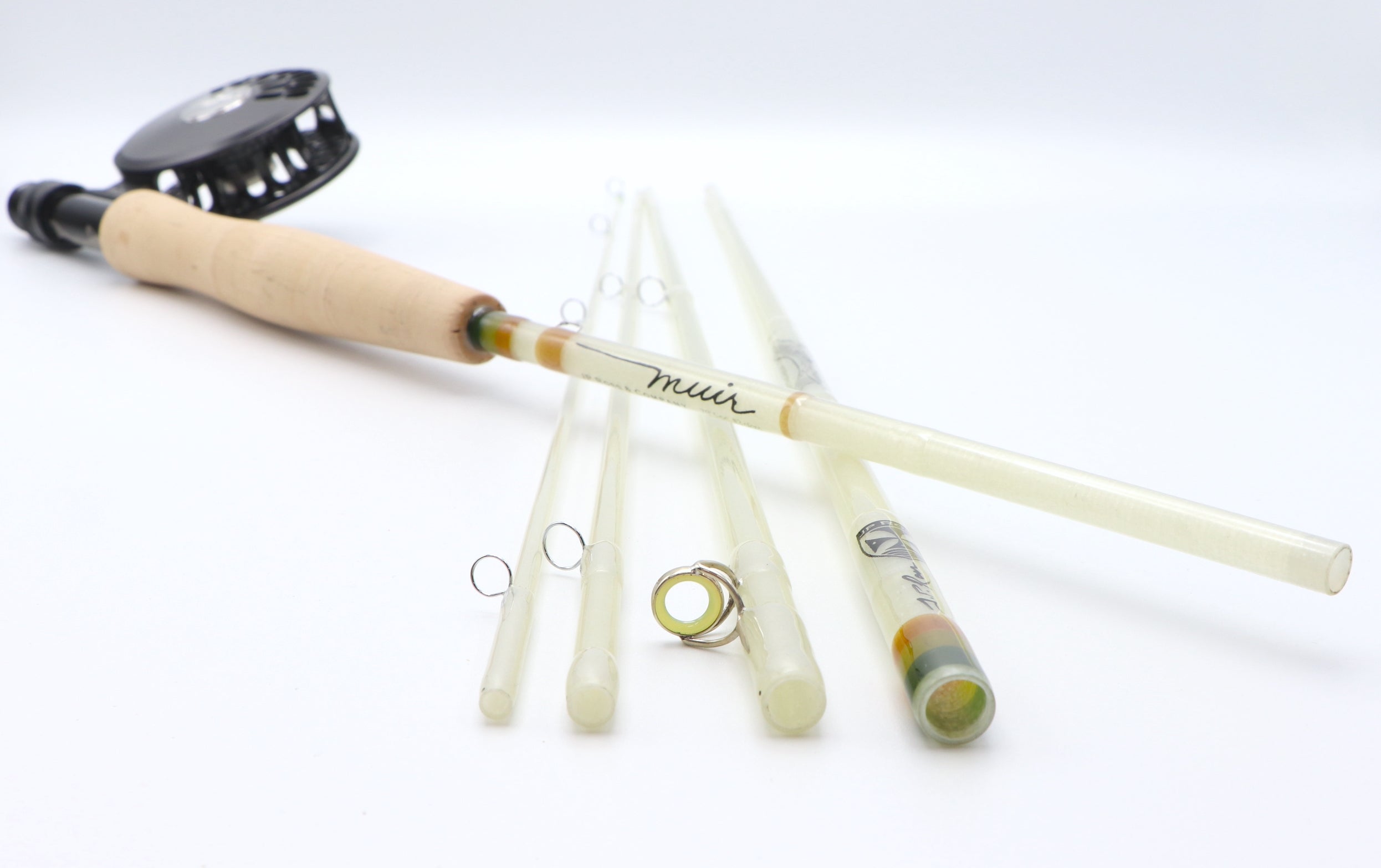 Rod Muir Muir 7 foot 3 weight 5 piece pack rod, EARTHTONE theme. – JP Ross Fly ...