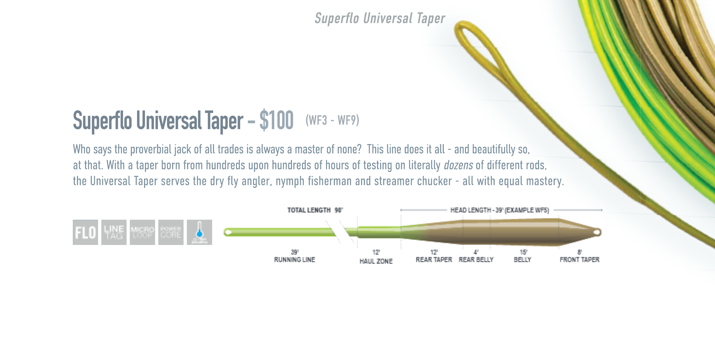 Airflo Universal Taper Fly Line